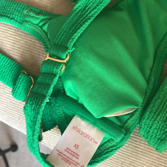 Xhilaration women’s extra small two piece green bikini never worn - Picture 8 of 9